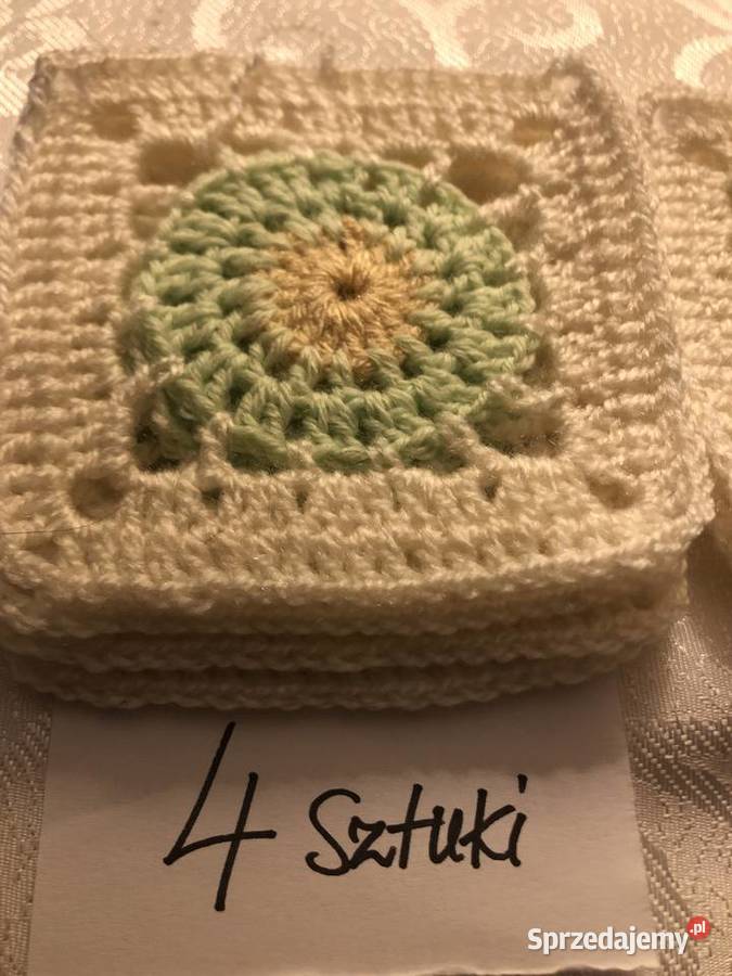 kwadrat babuni pled poduszkanarzuta na Zegrze sprzedam