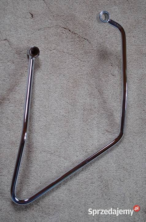 Oparcie pasażera z bagażnikiem stelaż pod sakwę śląskie