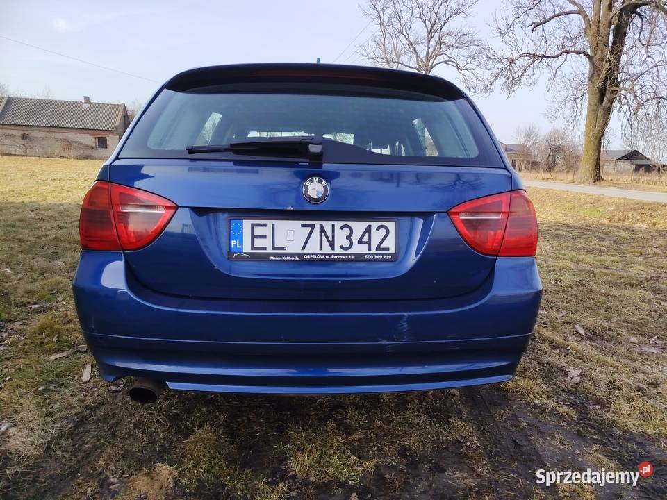 BMW E91 320D 2006r łódzkie Kutno