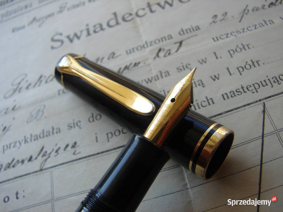 Pelikan 250 stare pióro wieczne z eleganckim