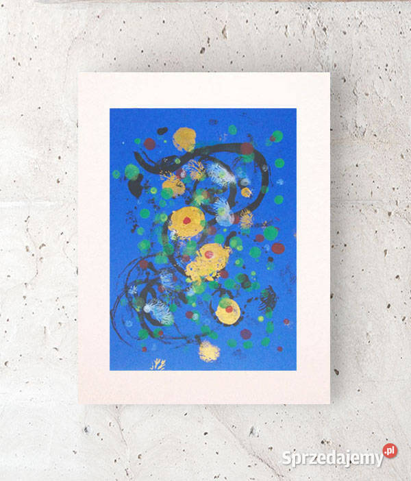 nowoczesny rysunek na ścianę abstrakcja do wielokolorowy Dekoracje i ozdoby Opole