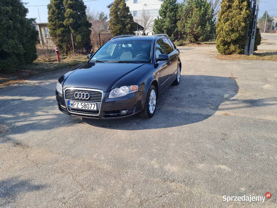 Audi A4B7 19 Rok produkcji 2007 Przasnysz