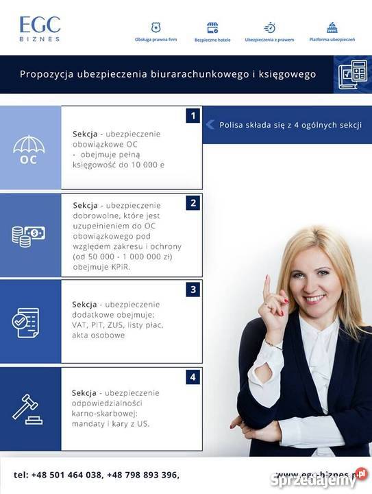 Ubezpieczenie OC zawodowe księgowych zachodniopomorskie Szczecin