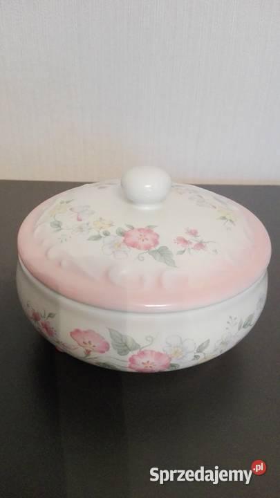 Szkatułka puzderko porcelana Warpechy Stare