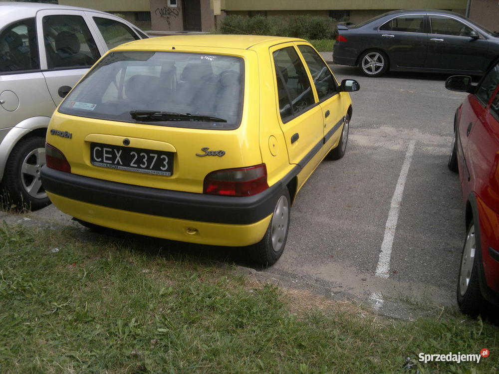 citroen saxo niski udokumentowany przebieg