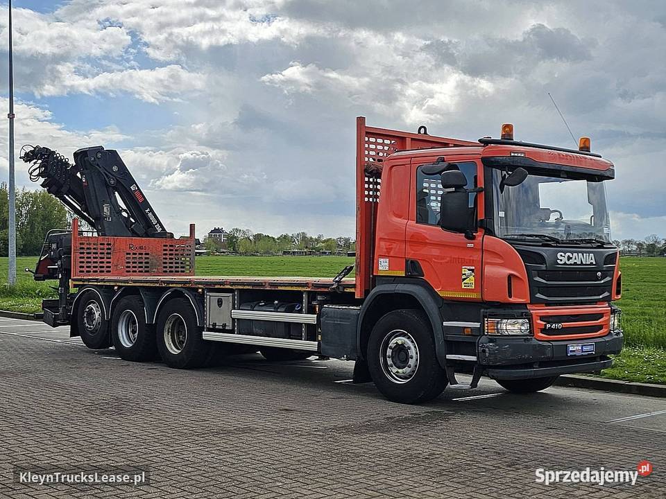 Scania P410 HIAB 258EP5 platforma 8x4 2018 półautomatyczna Samochody ciężarowe Motoryzacja sprzedam