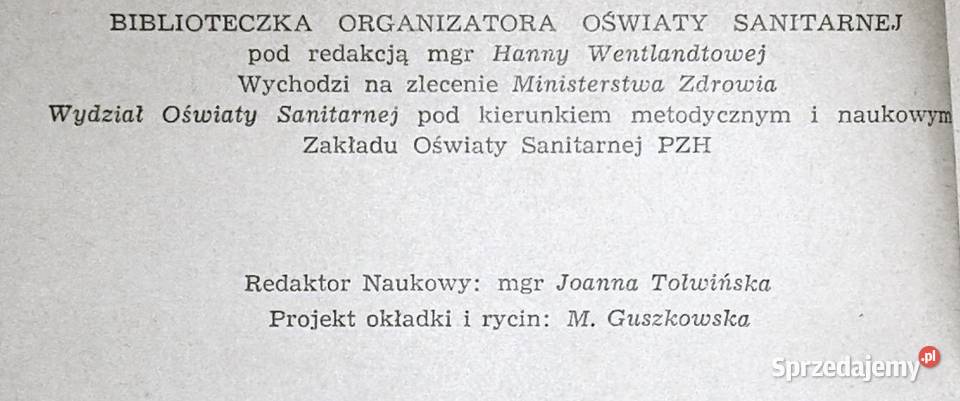 Kukiełki w oświacie sanitarnej 12 Chełm sprzedam