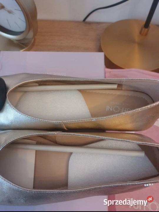 Baleriny Tuffoni premiumskóra naturalna 37 Lublin