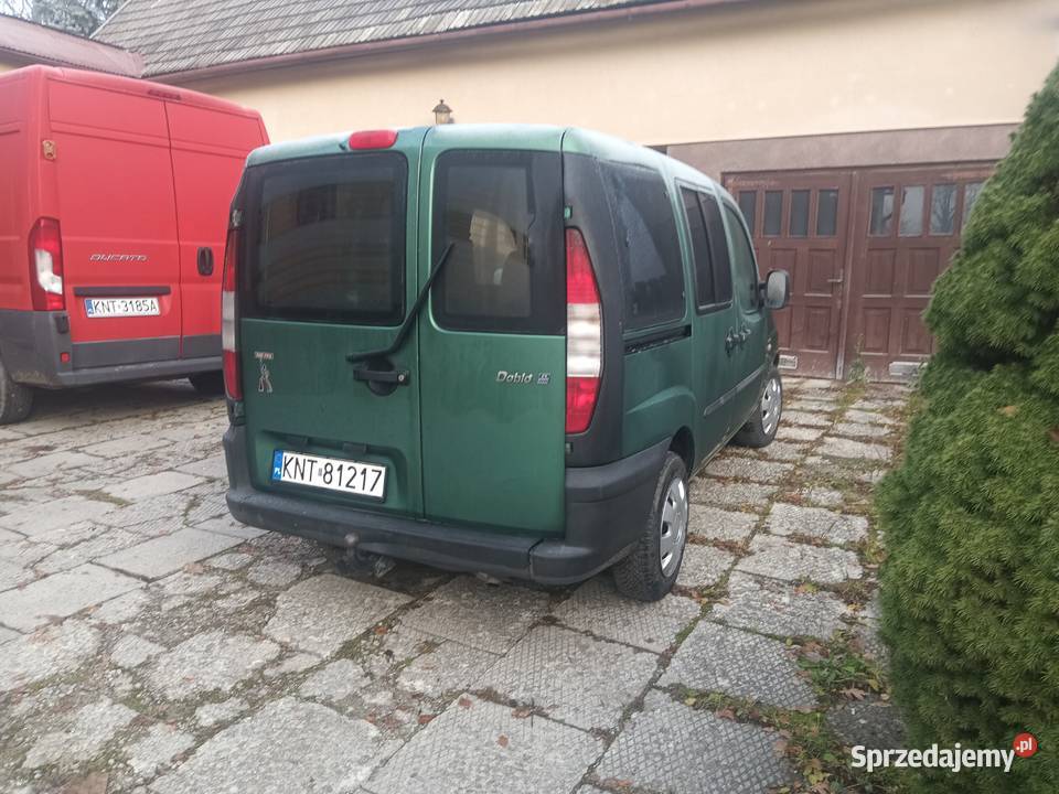 Fiat Doblo 19 JTD 5 Osobowy lakier metallic Fiat Nowy Targ