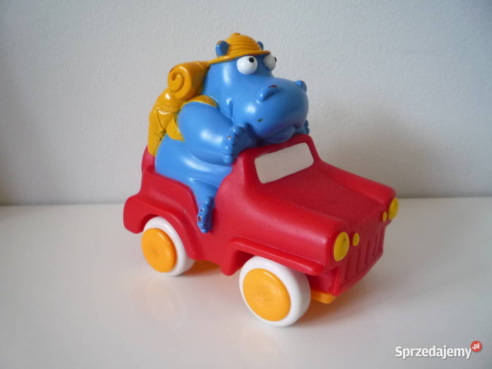 Gumowe Auto i Hipopotam Bezpieczne autko Szczecin sprzedam