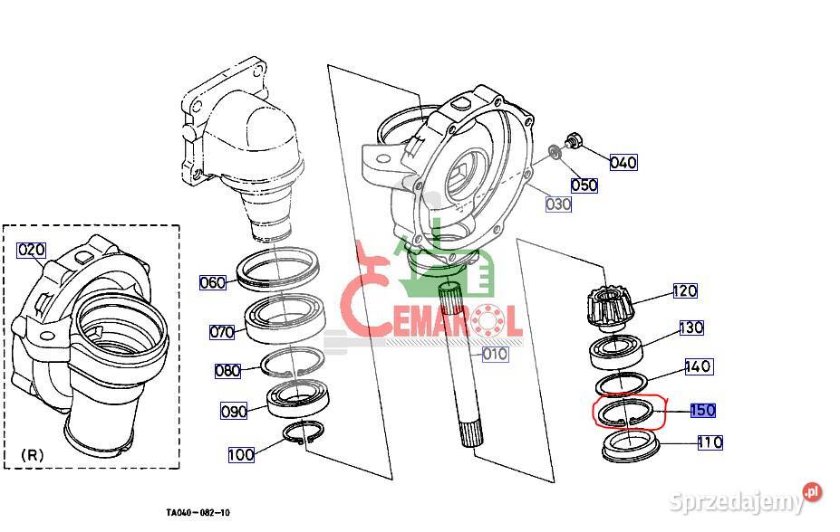 Pierścień ozadczy z75 Kobylnica