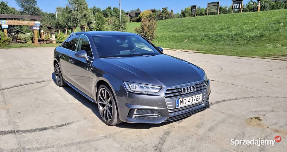AUDI A4 B9 SLine 30 TDI STronic przyciemniane szyby Garwolin
