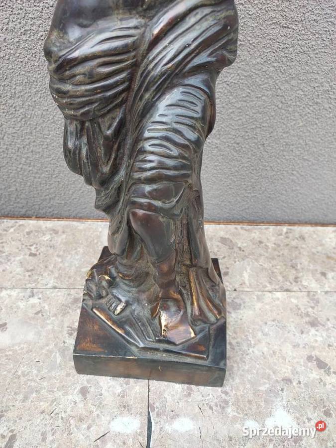 Stara figura Venus z Milo Afrodyta z Melos brąz Tczew