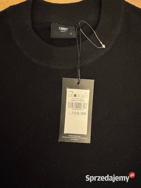 Sweter męski L Carry z bawełny nowy z metką śląskie Częstochowa sprzedam