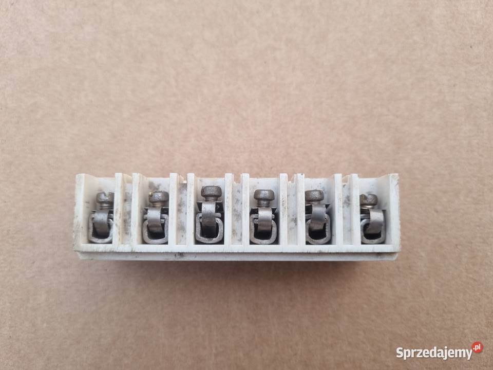 Listwy zaciskowe kostka 10mm 6 torów typ 526 T55 Elbląg