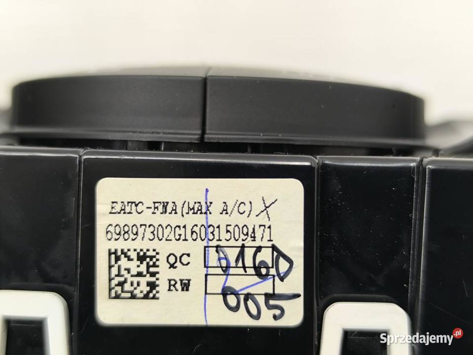 PANEL KLIMATYZACJI FORD FIESTA MK7 LIFT 10 wielkopolskie sprzedam