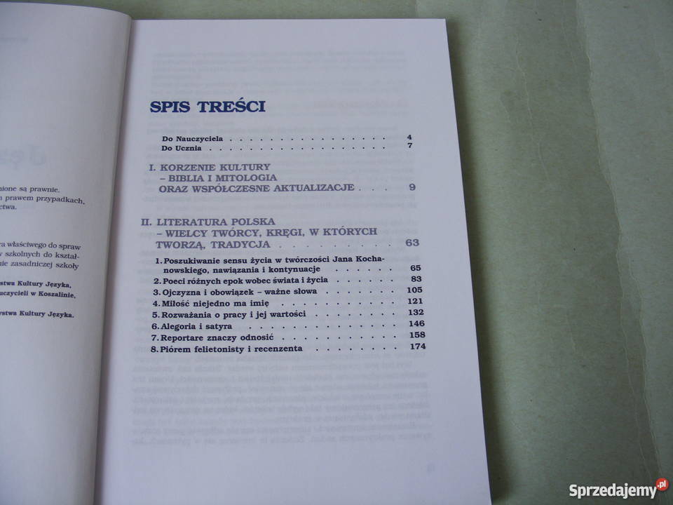 Język polski 1 2 ZSZ Sosnowska Oborniki Śląskie