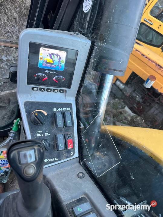 Koparka Gąsienicowa MECALAC 8MCR 8 MCR Tymowa