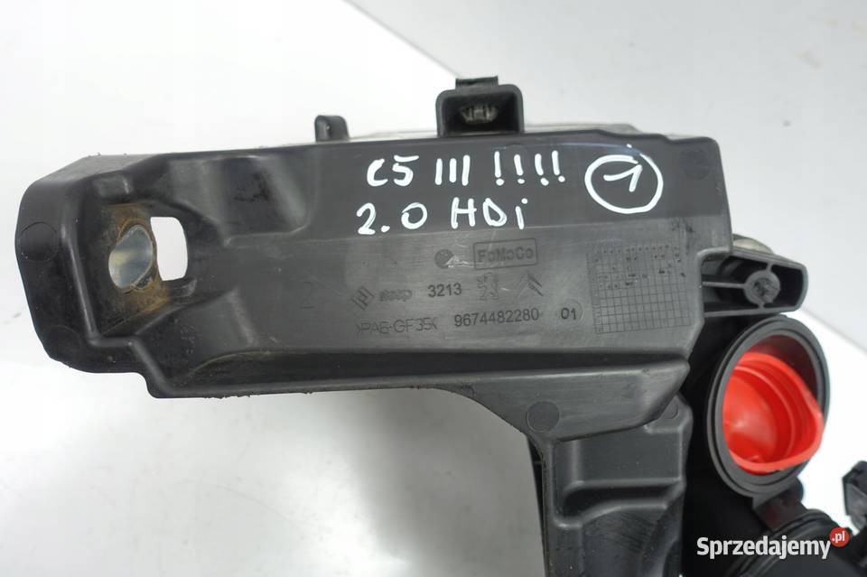 Citroen C5 III 20 HDI ŁAPA KOLEKTORA mocowanie Rudka