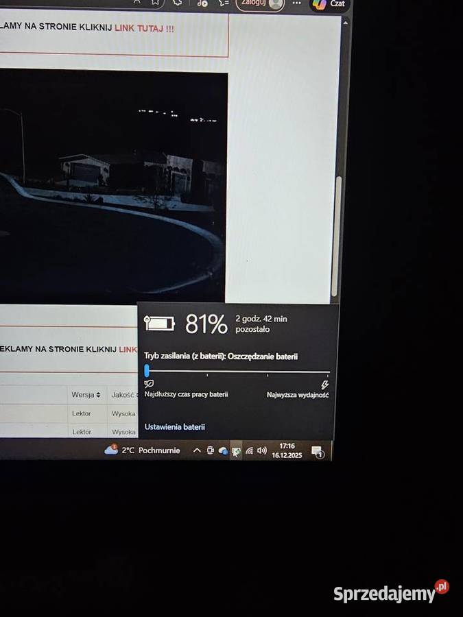 Laptop Dell Intel i5 8x45GHz GTX 120Hz 16GB RAM Pamięć RAM 16 Jasło sprzedam