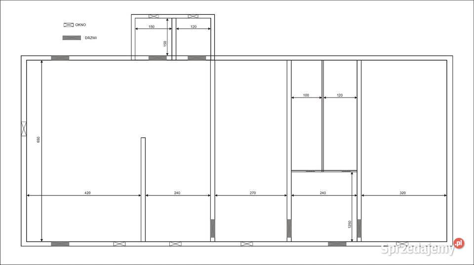 Budynek 90m2 z płyt warstwowych do przeniesienia Sprzedaż Przegędza sprzedam