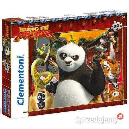 Puzzle Kung Fu Panda 60 elementów Clementoni Szczecin