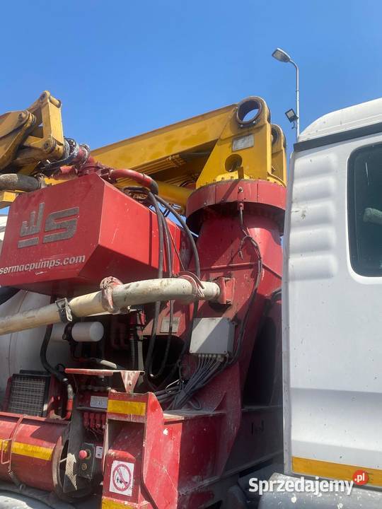 Gruszkopompa MAN TGS 4180 Sermac 28M Katowice