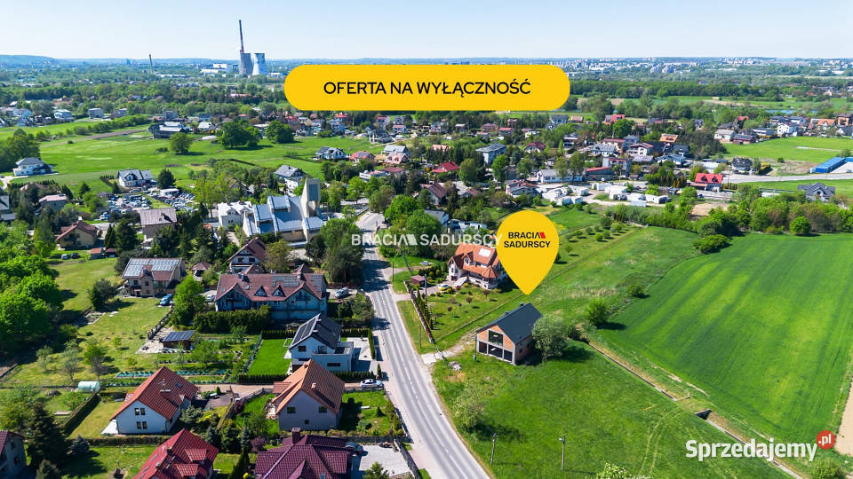 Działka Kraków 1209 metrów