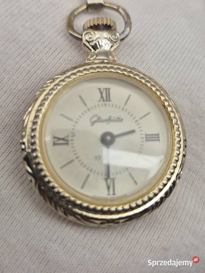 Damski zegarek naszyjnikwisiorek Glashutte Damskie Zegarki Chorzów