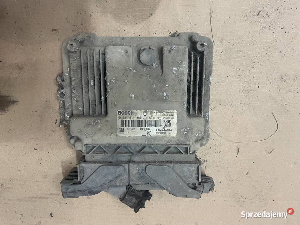 0281011380 komputer sterownik silnika 17d Isuzu Szczecin