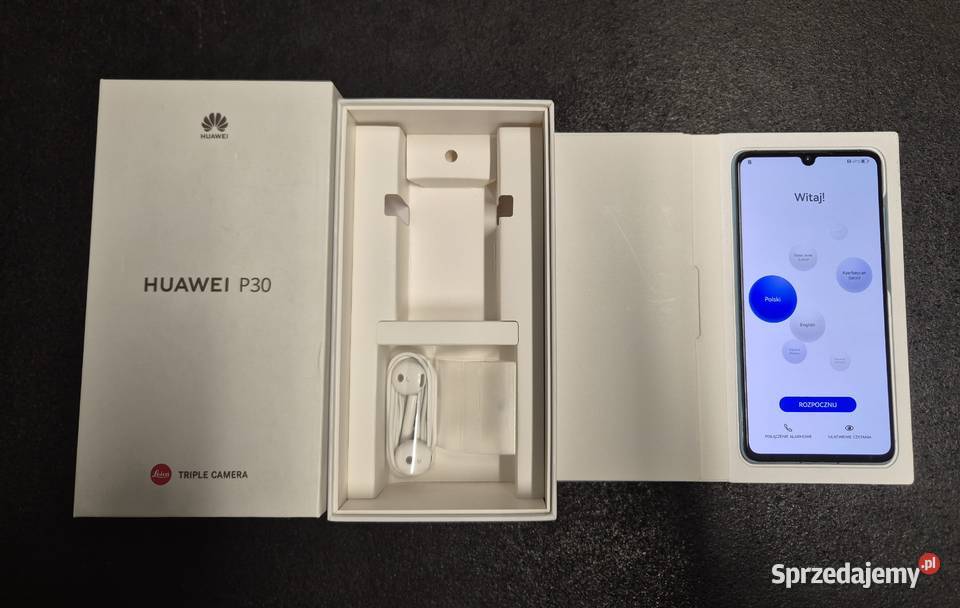 Telefon Huawei P30 stan drobna usterka z