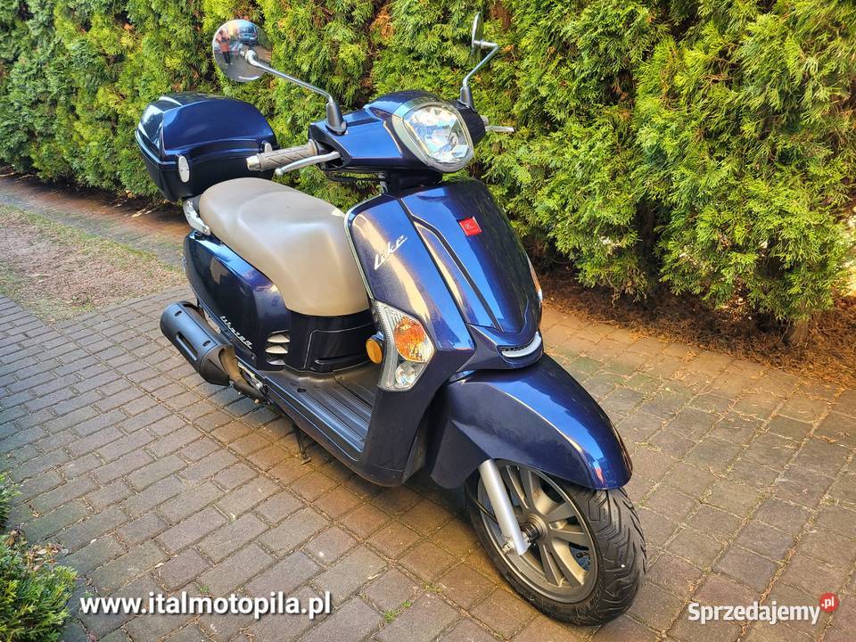 KYMCO LIKE 125 katB 16r italmotopila granatowy Piła