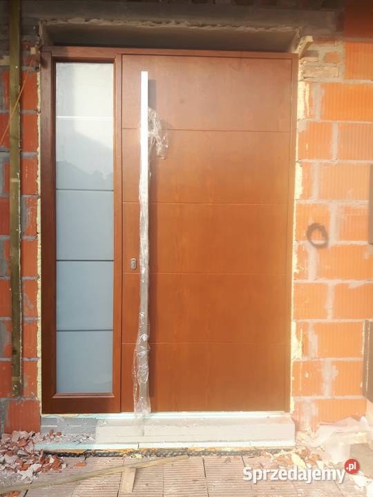 Drzwi Zewnętrzne Wejściowe Drewniane Nasielsk