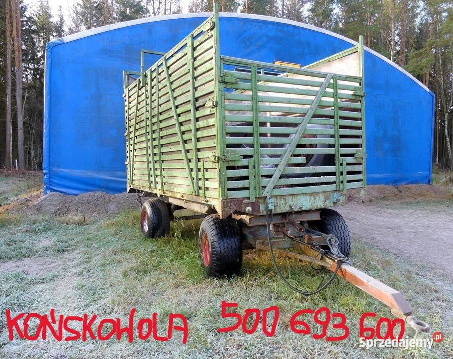 przyczepa wywrot kipper 10t wysokie burty Końskowola