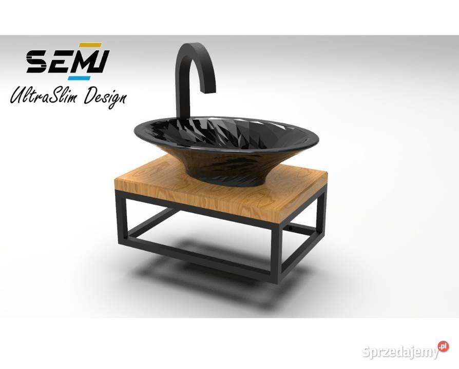 Konsola łazienkowa stelaż pod umywalkę loft Jeżowe