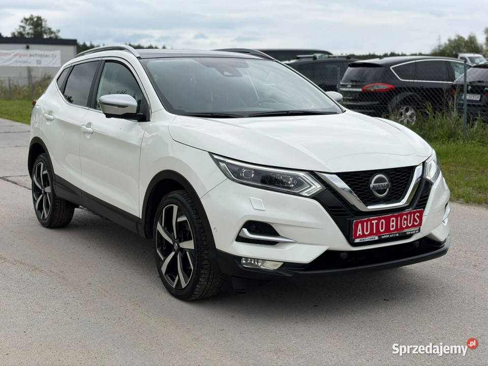 Nissan Qashqai tekna plus ful ful Led kamery 360 komputer pokładowy Lębork