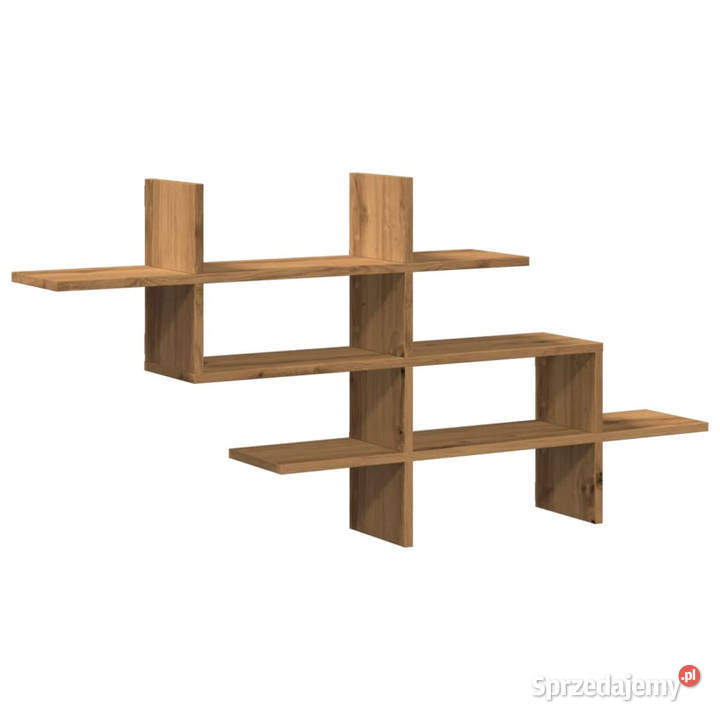 Półka ścienna dąb artisian 1245x18x605 WM853271 Warszawa