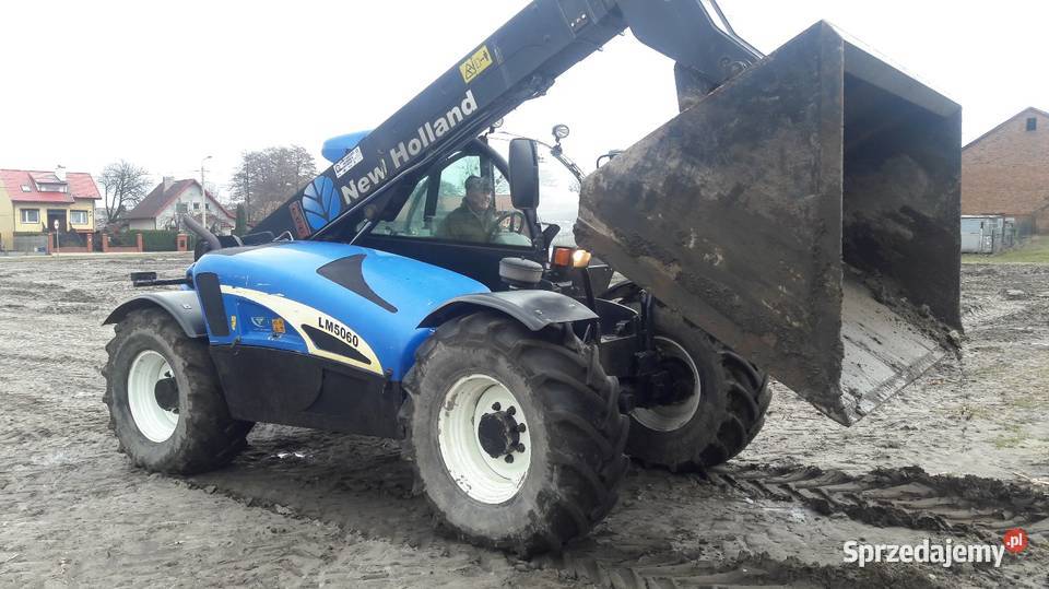 Zamiana Ladowarka teleskopowa choland lt 5060 Rok produkcji 2008 Koparko ładowarki Zamość