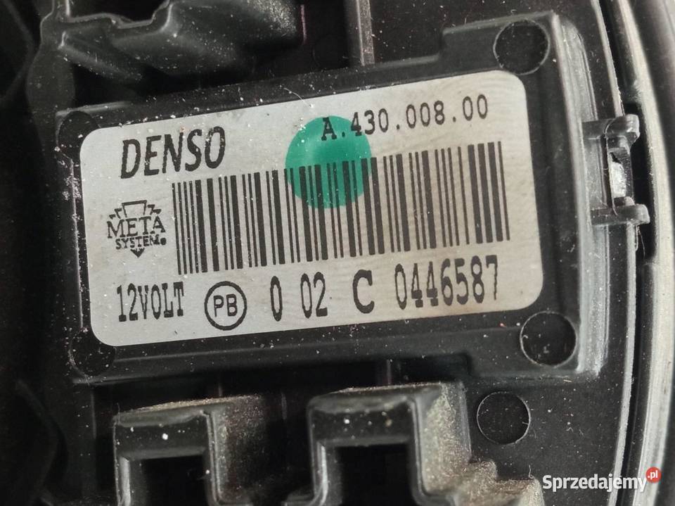 DMUCHAWA NAWIEWU REZYSTOR KPL 194638 A43000800 Rok produkcji 2010