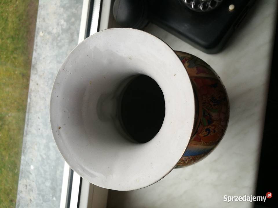 Wazon porcelanowy fajans Chiński wzór Choszczno