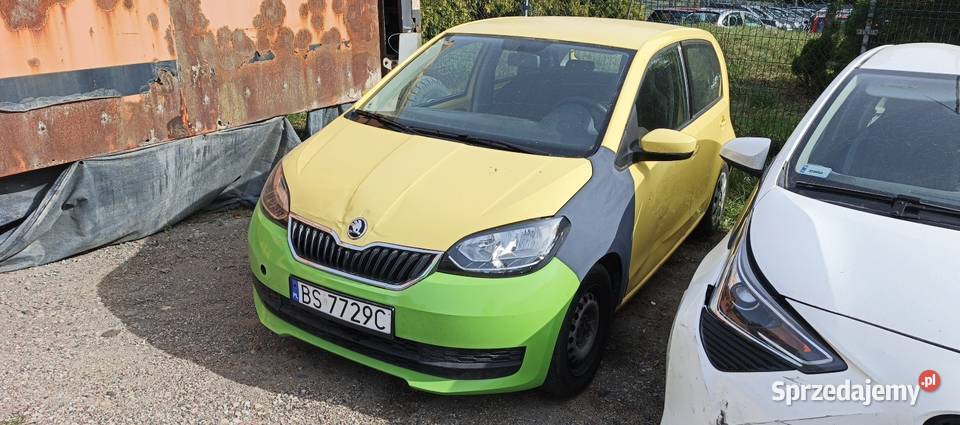 Skoda Citigo żółty Suwałki