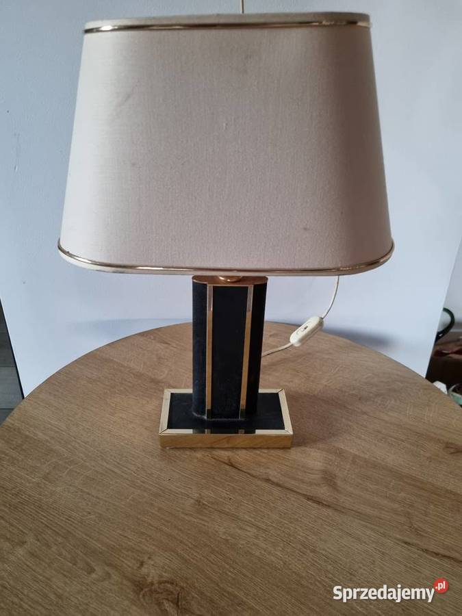 Lampa stołowa lata 7080 vintage Wola Podłężna