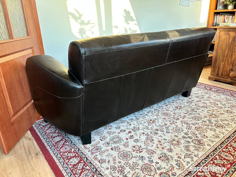 Kanapa skórzana w stylu kolonialnym Wrocław
