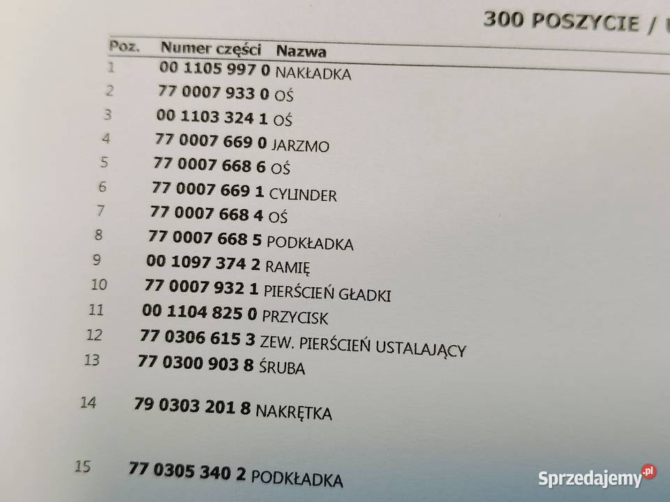 Claas Axion 840 CMatic A09 2013r 240 Ramię