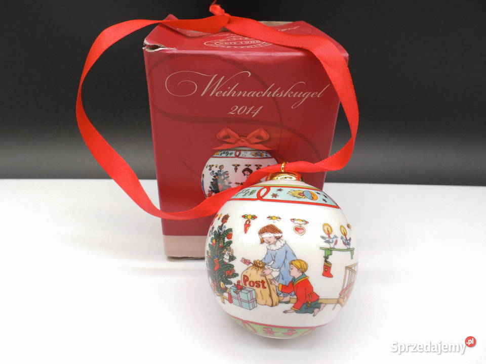 Hutschenreuther Bombka bożonarodzeniowa 2014 Raszków
