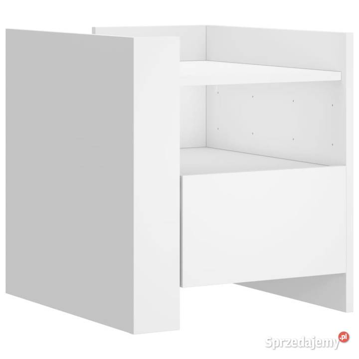 Szafka nocna biała 45x50x50 materiał Warszawa