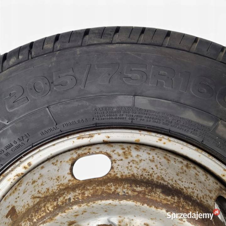 KOŁO ZAPASOWE FELGA Isuzu Grafter N NQR 20575 Średnica 16"