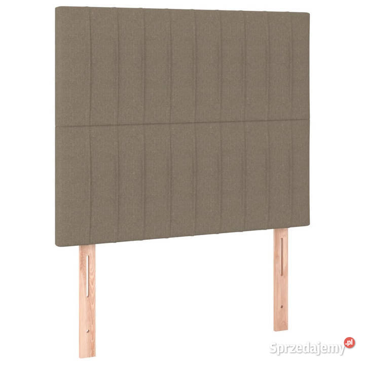 Zagłówek do łóżka z LED taupe 100x5x118128 Ramy i stelaże Warszawa sprzedam