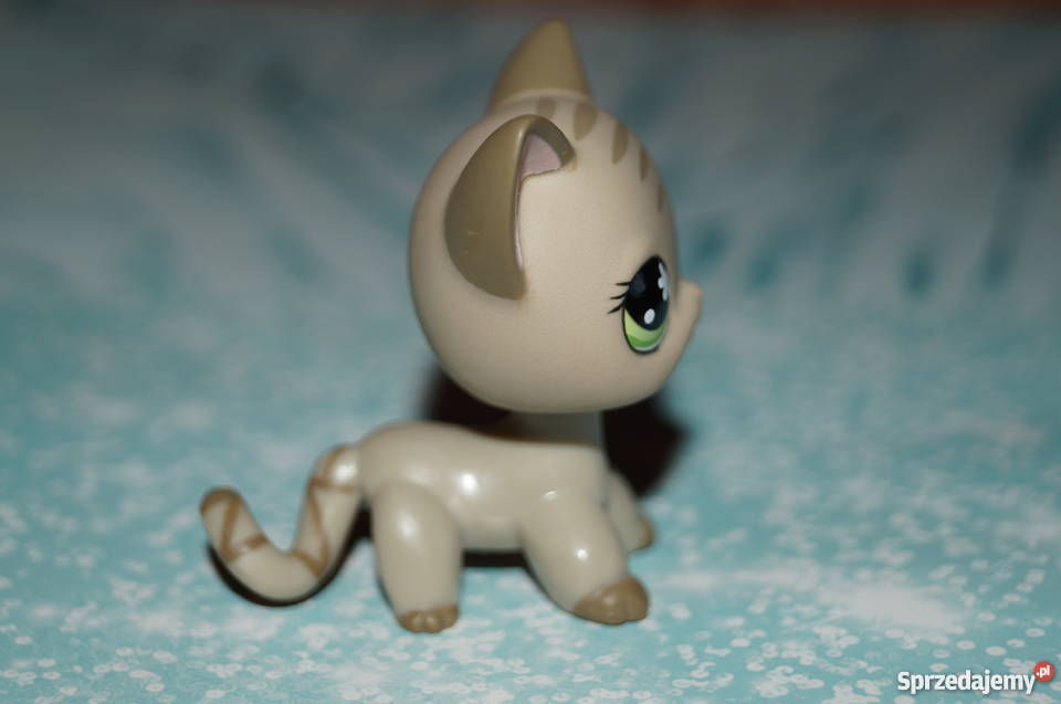 LPS shorthair #483 Littlest Pet Shop kot kotek magnes Rybnik ...