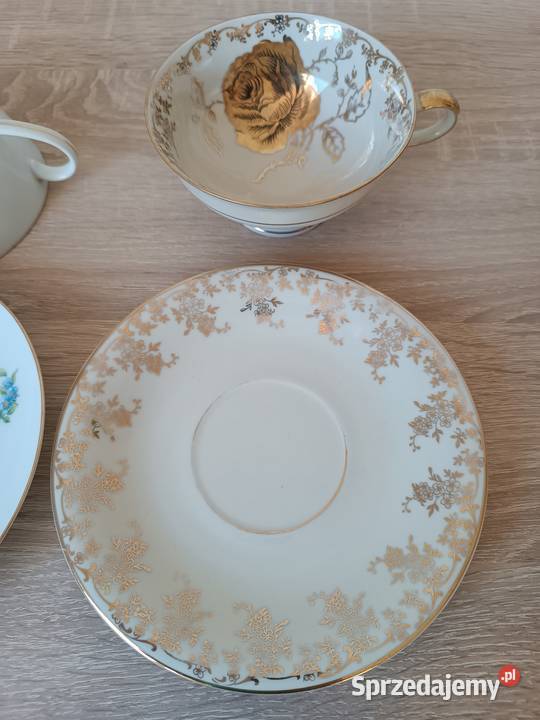 Duże porcelanowe filiżanki Gorlice